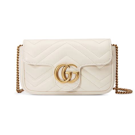 gucci super mini dimensions|gucci super mini bag white.